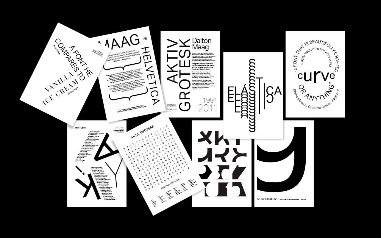 Specimen Aktiv Grotesk